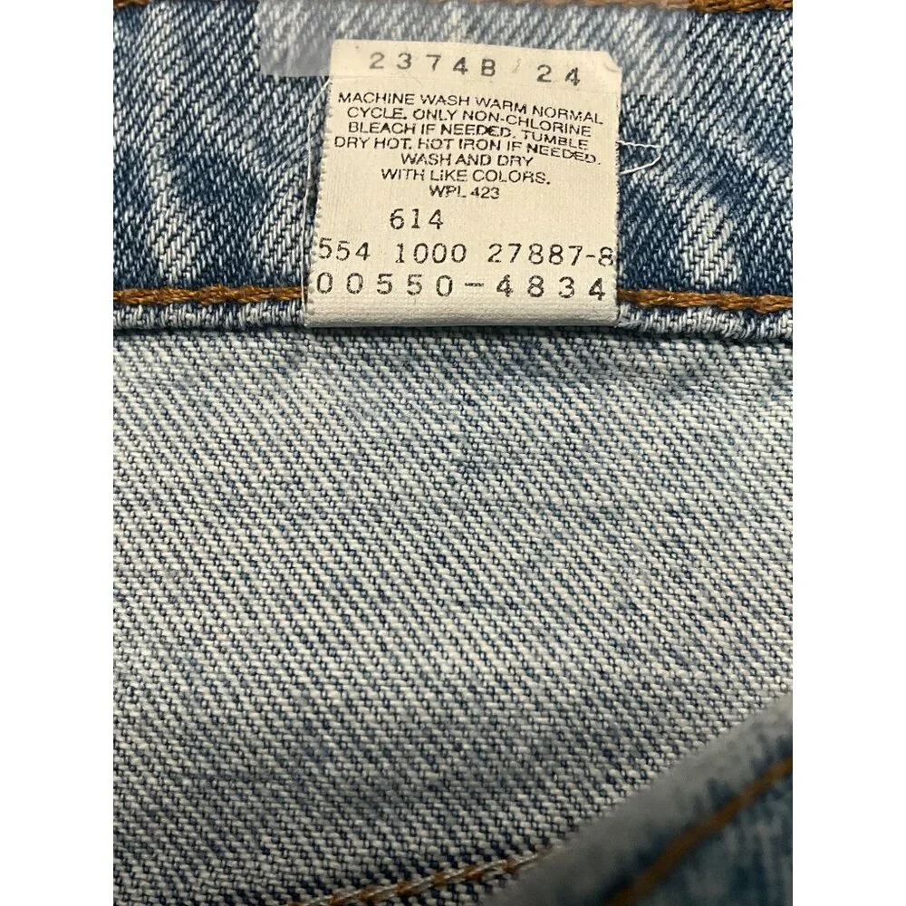 Levis 550 Made in USA Relaxed Fit Jeans W36 L30 (actual 29